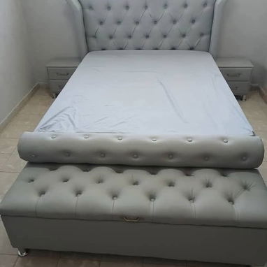 Camas tapizadas capitoneadas - 7/10