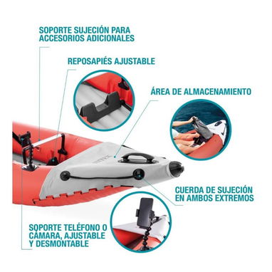 Kayak inflable de pesa y recreo en oferta - 4/6