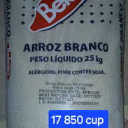 Arroz Beleza 25 kg,  Jugos de latas y galletas - Img 57143510