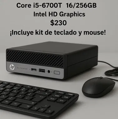Mini PCs y más – Potencia y Versatilidad para tu Oficina o Hogar + Kit de Teclado y Mouse Gratis - Img 94029520
