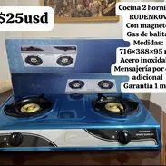 Cocina de gas de balita 2 hornillas - Img 54443206