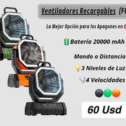 Ventilador recargable f6 vcfg - Img 57233384