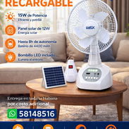 Ventilador Recargable de Mesa PATIX - Img 57853945
