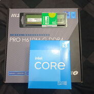 Kit 12ma GEN Board MSI Pro H610M-G+Micro i3/12100/3.2GHZ/12MB+8GB Ram/3200 MHZ/New Sellado/(5271.uno7.nueve7) - Img 44983044