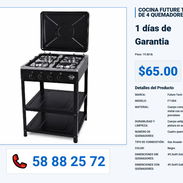 COCINA FUTURE TECH DE 4 QUEMADORES VPT - Img 56170878