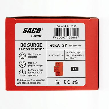Supresores de 1000V DC - 2/2