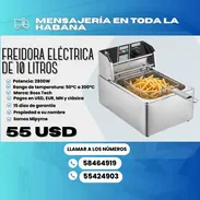 🍟 FREIDORA ELÉCTRICA INDUSTRIAL BOSS TECH BT-1582 DE 10 LITROS 🍤 💰 Precio: $55 - Img 55553860