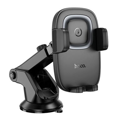Hoco – Soporte de Carga Inalámbrica HW32 🚗 | 15W Push-Type - Img 123369976