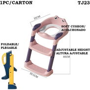 Escaleras para tasas de baño para niños - Img 55080919