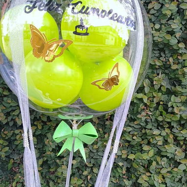 Arreglos con globos para regalos - 7/9