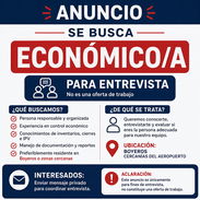 📢 SE BUSCA ECONÓMICO/A PARA ENTREVISTA – BOYEROS - Img 57048243
