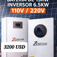 Batería 15KW + Inversor 6.5KW 110/220V – Energía sin apagones - Img 55027619