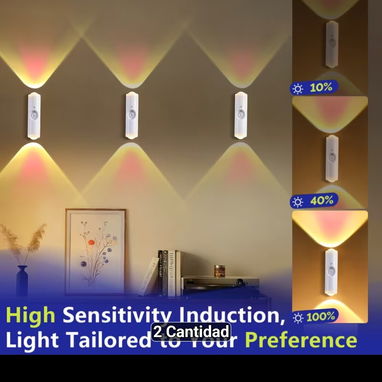 6 Luces LED RGB con  de movimiento - Img 124525460