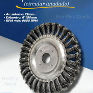 Cepillo De Alambre Circular Anudado 150*22 (590326) - Img 57964223