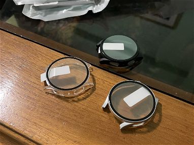 Protector Smart Watch Samsung 40/44/45/46/47mm Marcos solos y completos con mica de Cristal para la pantalla - Img 56591773