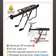 ✅ Parrillas ✅ Cascos ✅ Luces delanteras y traseras ✅kit de herramientas con ponche frío✅Para regulable ✅ bomba ✅ Parr - Img 57474565