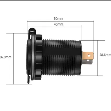 Cargador con doble puerto USB. - 3/4