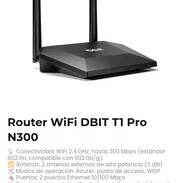 Router WiFi DBIT T1 Pro N300 - Img 58171070