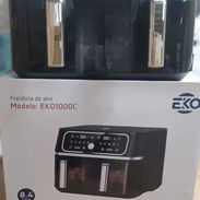 Freidora de Aire doble de 4.2L + 4.2L (8.4 Litros) Marca EKO 1700w precio $130 USD transporte Incluido garantia - Img 56190318
