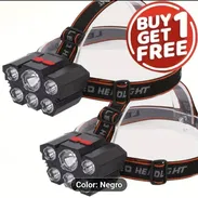 Linterna Frontal multifuncional 5 LED. - Img 55811431