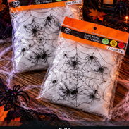 🕸️ Decoración Haloween 🎃 Telarañas de 56.7 gramos🇺🇲 ORIGINAL - Img 57947584