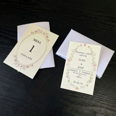 🎉 Diseño y producción de invitaciones, recuerdos y otros artículos de papelería para bodas y otros eventos💍 - Img 127123640
