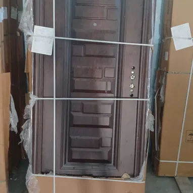 Puertas importadas de acero con aspecto de madera( doble cierre de alta seguridad)Litico - 3/4