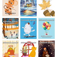 Libros de colorear de animales, dinosaurios, aviones, casas y otros, por temáticas y variados... - Img 56216883