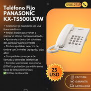 Teléfono Fijo PANASONIC KX-TS500LX1W - Img 55627639