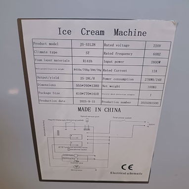 Maquina de helado 2500 - 2/2