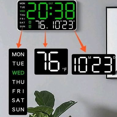 Relojes digitales de pared - 2/3
