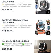 VENTILADORES RECARGABLES‼️ - Img 57264994