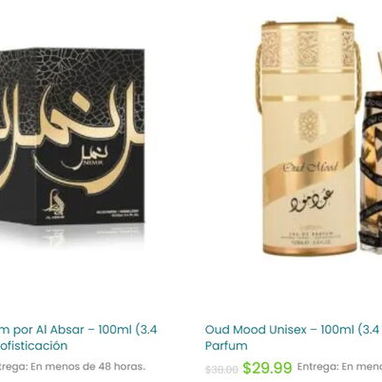 Perfumes para mujer y hombre . Perfumes árabes - 10/10