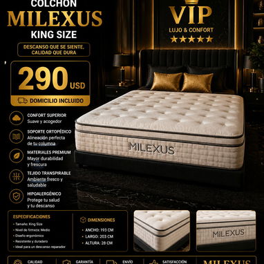 Colchones milexus vip - Img 119953060