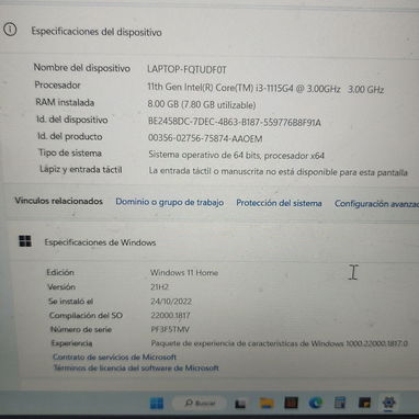 Vendo Laptop Lenovo Core i3 de uso. - 6/6