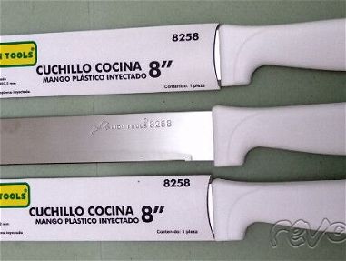 cuchillo cocina 8 pulgadas (20.3 cm). Acero inoxidable templado - Img main-image-45662613