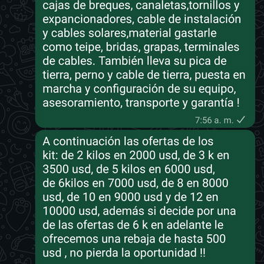 Kit de inversores, baterías, paneles, bases para paneles y montadores e intaladores! - Img 124253203