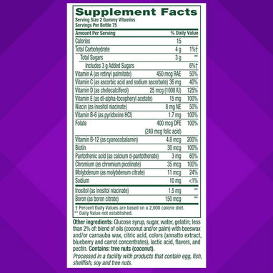 Vitafusion Complejo vitaminico super completo - 5/10