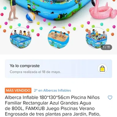 Piscina inflable - Img 124675885