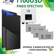 Kit solar con paneles, inversor y baterías incluidas al mejor precio del mercado. - Img main-image-55529617