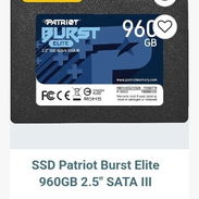 Ssd Patriot 960GB - Img 58442730