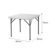 Mesa plastica y plegables - Img 57932265