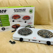 Cocinas eléctricas de 2 hornillas marca Saco originales - Img 56195713