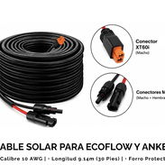Cable solar para ecoflow y anker 9.14 metros - Img 56878672