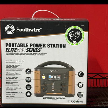 Portable power station elite200 series con su panel - Img 125324072