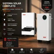 🔆Kit solar Must de 6 kw con 15 kw de batería - Img 55791787