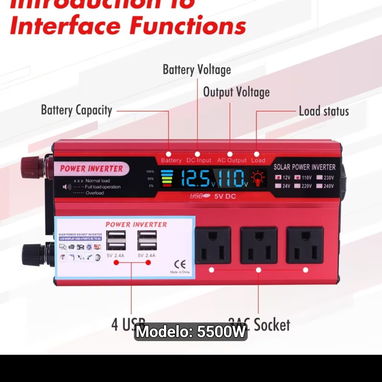 Inversor de potencia máxima de 500 W - Img 125019027