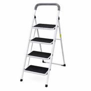 Escalera Doméstica Plegable De 4 Niveles Con Manija Acolchada, garantía y factura, somos empresa - Img 55709875