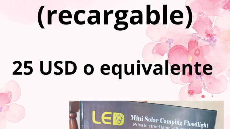 L Mpara Led Recargable De Luz Solar Y Corriente En Plaza La Habana Cuba Revolico