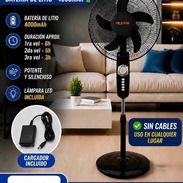 Ventilador recargable Milexus - Img 56009297